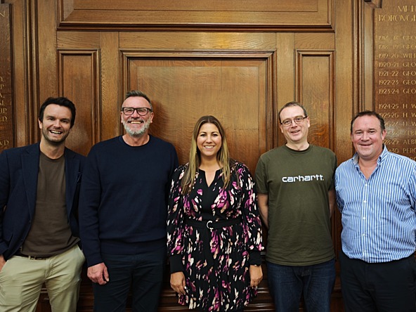 Colin Clifford, Commercial Director & Co-Founder, Andrew Sprowell, Chairman and Director at DataTree, Suzy Hassan, Managing Director & Co-Founder, Danny Kelly, Director of Data Processing and Ant Randle, Chief Financial Officer